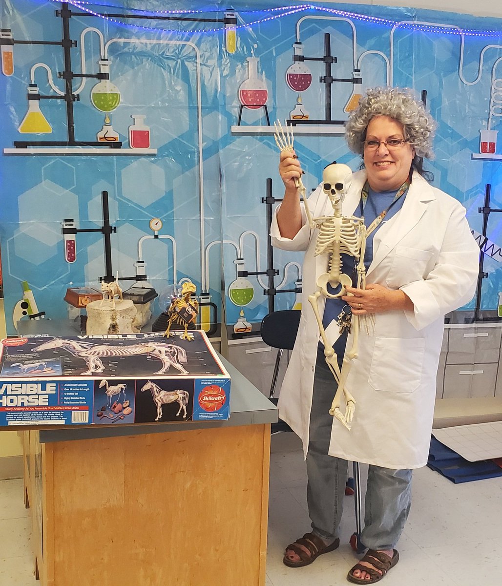 Today I was a mad scientist to perform an escape room activity on the skeletal system. 
<a href="/CombsSays/">Jenny L Combs</a>
<a href="/EdLeaderPod/">Ed Leader</a>