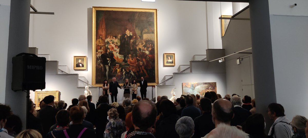 m_burgard's tweet photo. Enfin! Premier vernissage au musée des #beauxarts de @Ville_Pau #postconfinement : #Goya https://t.co/o9DGJ8y9LM