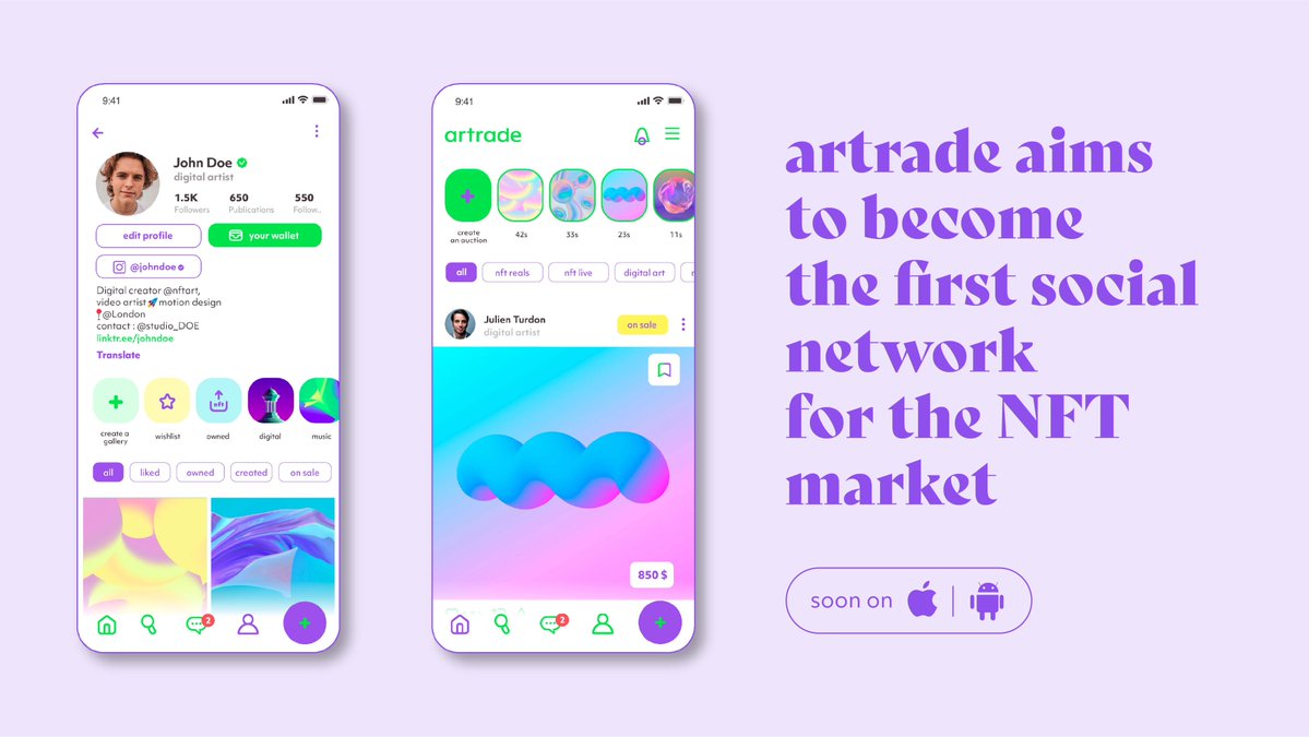 Artrade tweet media
