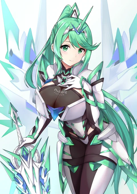 #ゼノブレイド2 #Xenoblade2 「エイリアンブレード」のキャラクターを描きました,プネウマ。
私の作品が気に入ったら、気に入って集めてください、ありがとう。我画了《异形之刃》这个角色,小绿。如果喜欢我的作品,请点喜欢和收藏,谢谢https://t.co/1TIeSo94jJ 