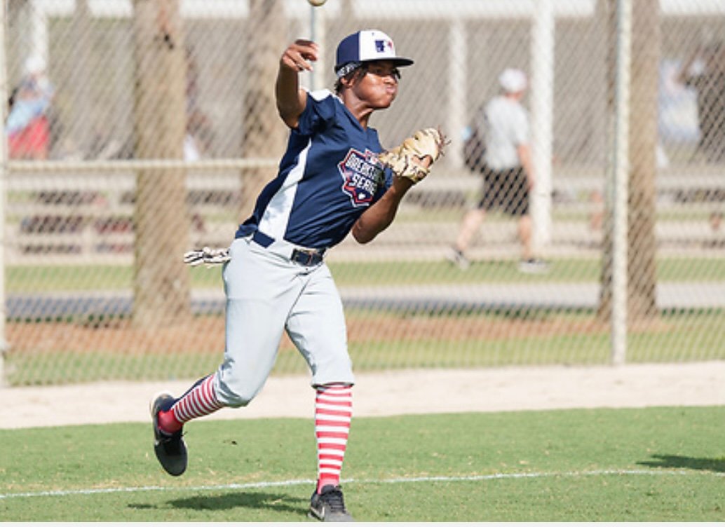 PGH_Hardball's tweet photo. Very proud of Brandon McClain-Banks (IF - 2023) for representing himself, our program, and our city this year at the @MLB @USABaseball Breakthrough Series &amp; Hank Aaron Invitational events. Excited to see what's next for @BBREEZY1206!

Profile: https://t.co/2Riw4jY1P7
@MLBDevelops https://t.co/eNsdSQkykd