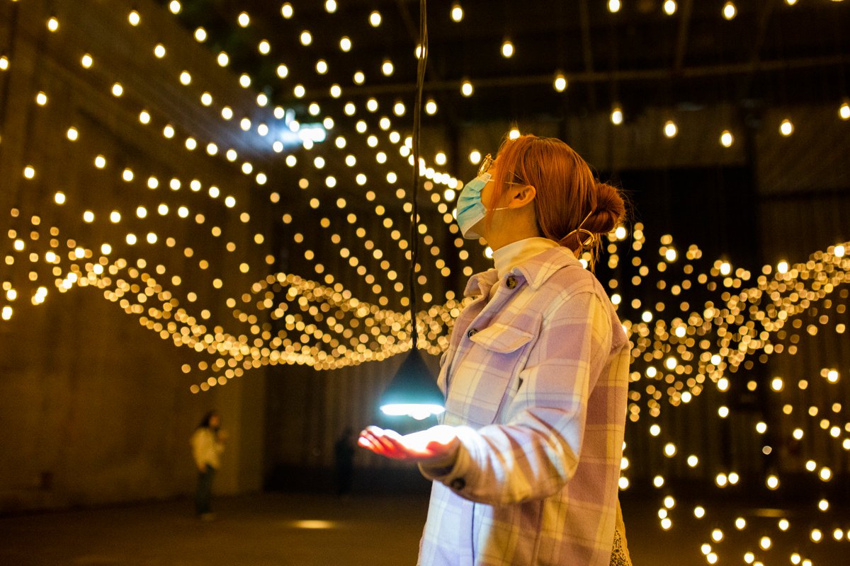 thebentway's tweet photo. We love hearing about your experiences at #PulseTO! Thank you to everyone who has visited the piece thus far.
"Pulse Topology at The Bentway is awesome. Bonus getting to experience the cavernous space beneath the Gardiner."
Book tickets: https://t.co/pv5njgc5Pw https://t.co/cBXNCXpIPc