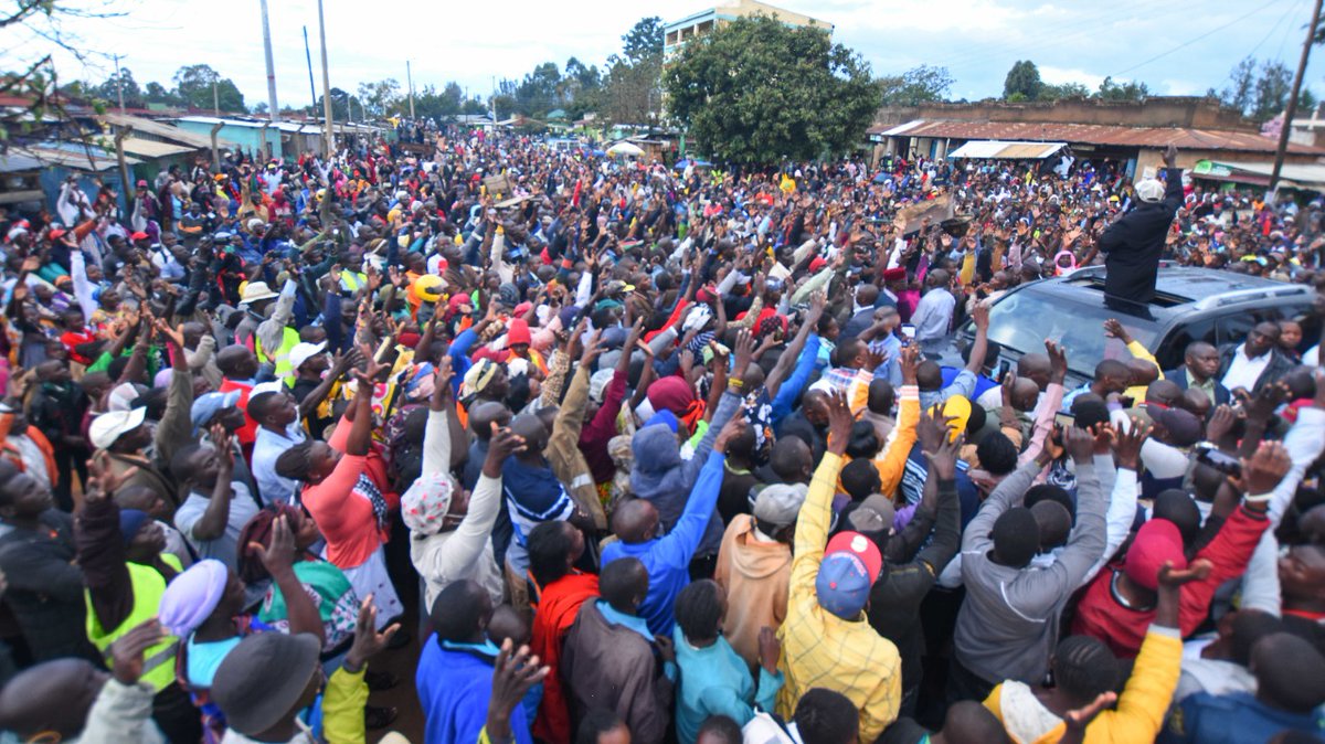 WilliamsRuto's tweet photo. The destiny of our country will be decided by Kenyans through their vote. Next year's election will accord them the opportunity to make their choice based on the agenda presented to them. Our agenda is the Bottom-Up Economic Development Model. https://t.co/WxVEE6cegd