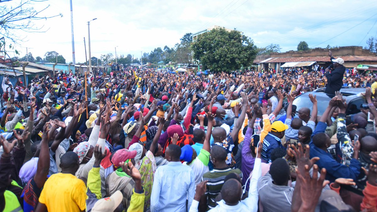 WilliamsRuto's tweet photo. The destiny of our country will be decided by Kenyans through their vote. Next year's election will accord them the opportunity to make their choice based on the agenda presented to them. Our agenda is the Bottom-Up Economic Development Model. https://t.co/WxVEE6cegd