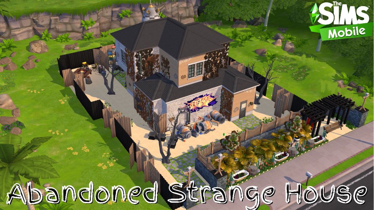 karenkerenonly's tweet photo. I created something strange 👽 with this new #TheSimsMobile house build + a story behind it 🎃👻🍂
▶️ https://t.co/eq1i1HhwxJ https://t.co/jQXI3G6u8w