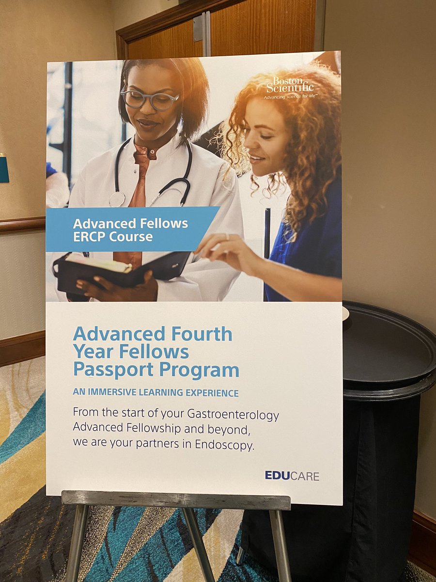HarshitKharaMD's tweet photo. Great start to the @bostonsci Advanced Fellows ERCP Course headed by @UzmaSiddiquiMD and @raman_muthusamy, humbled to be a part of a great faculty lineup with @ShyamTMD @DrHasan_Orlando @sedmundow @JonathanBuscag1, Mike Kochman, Tom Kowalski, Sammy Ho, &amp; many more https://t.co/uO9uVhyaZ8