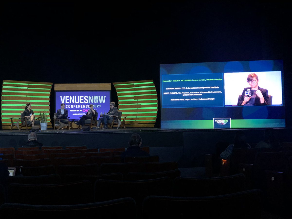 kristen_fulmer's tweet photo. Excited to see a friend & mentor @lindsaytherobot describe the need for #decarbonization through her new world w/ @livingbuilding via the #netzero strategies at @ClimateArena! I love when worlds collide, especially with a focus on maximizing impact! #sportforclimateaction https://t.co/xUIMD6stBB