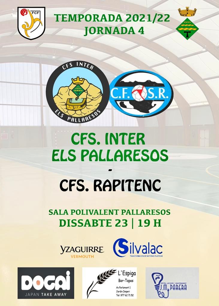 InterPallaresos's tweet photo. ⚽| AVANTMATX

Què no t'ho expliquin!! Vine a la #SalaPolivalent https://t.co/iBwAkV2fmr