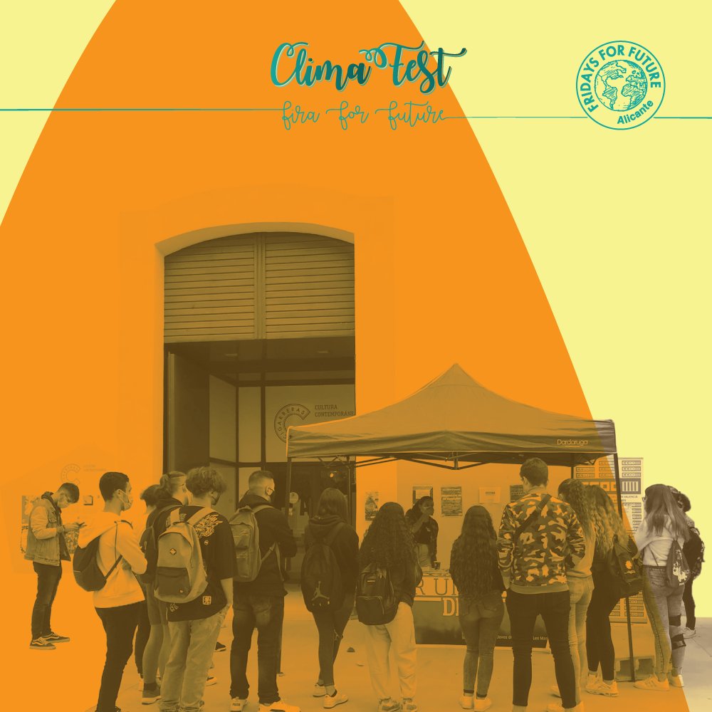 ¡Ya ha empezado el #ClimaFest! Esperamos veros en alguno de los stands

Ja ha començat el #ClimaFest! Esperem vore-vos en algun dels stands👀👀