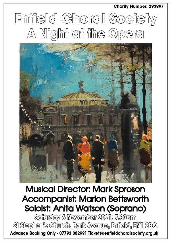 Looking forward to accompanying this concert of ALL the big opera tunes with <a href="/EnfieldChoral/">EnfieldChoralSociety</a>, <a href="/wavingtomyself/">Mark Sproson</a> &amp; <a href="/AnitaWatsonSop/">Anita Watson</a> next month 🎶