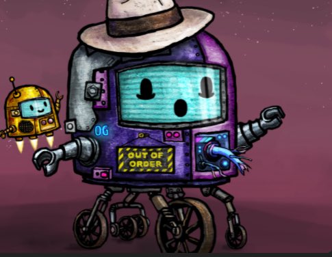 PrettyRicky2077's tweet photo. So proud to have 4 OG’s of the @BrokenRobotNFT. #BEEPBOOP 

This art is totally original in the current space. And I can’t wait to add to the club on the 30th with the public mint. 

Space Galaxy Burger Bar here I come!! https://t.co/19EwXwhgaN