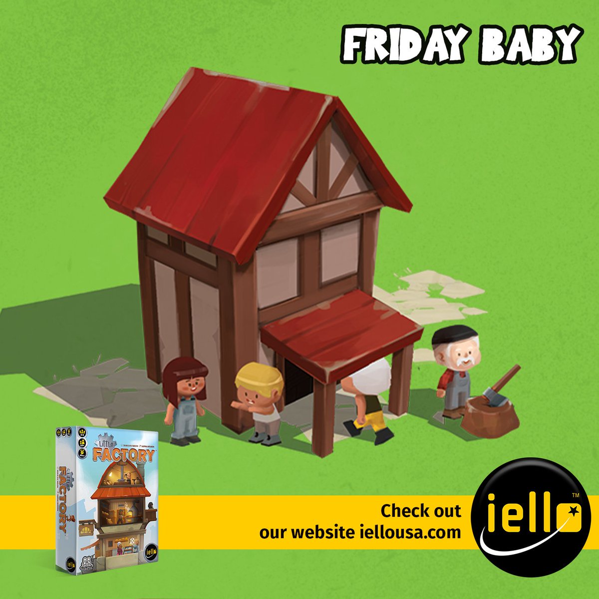 Friday Baby! Little Factory is available this Fall!

👉Check out our website: bit.ly/3n4joN0