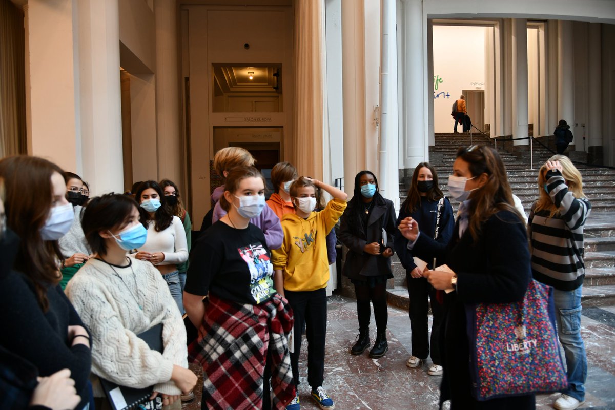 The Art Team was so glad to be back at the BOZAR for the David Hockney exhibition today! What a treat to enjoy art all together again! #MSlearns <a href="/ISB_MS/">ISB Middle School</a> #ISBcelebrates #ISBartists  <a href="/IntSchBrussels/">ISB</a> <a href="/BozarBrussels/">BozarBrussels</a>