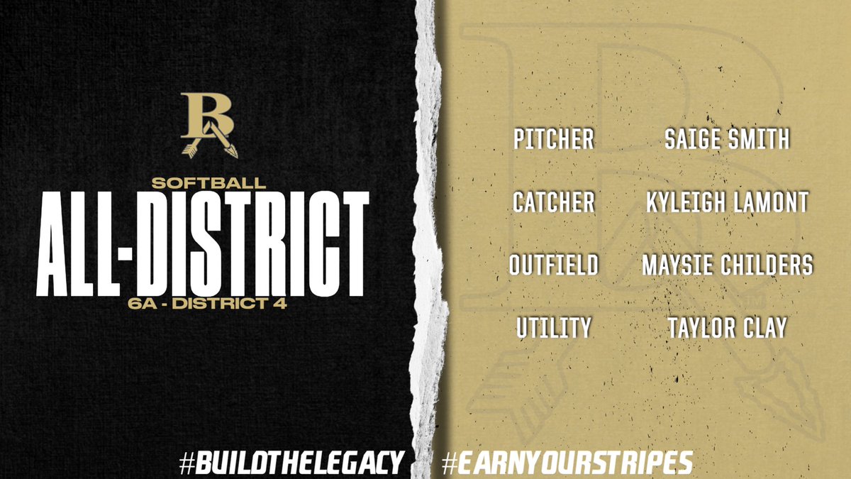 batigersports's tweet photo. Congratulations to Saige Smith, Kyleigh Lamont, Maysie Childers and Taylor Clay on being selected for the 2021 6A-4 All District Softball Team! https://t.co/2m2UEEeFBw