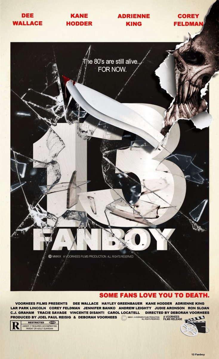 My new film, 13 Fanboy, premiers today!