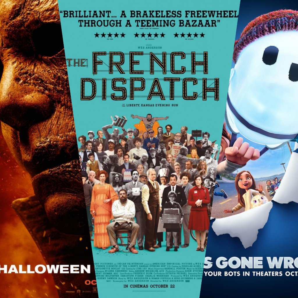 Estrenos

¿Cuál vas a ver?
#HalloweenKills
#TheFrenchDispatch
#RonsGoneWrong