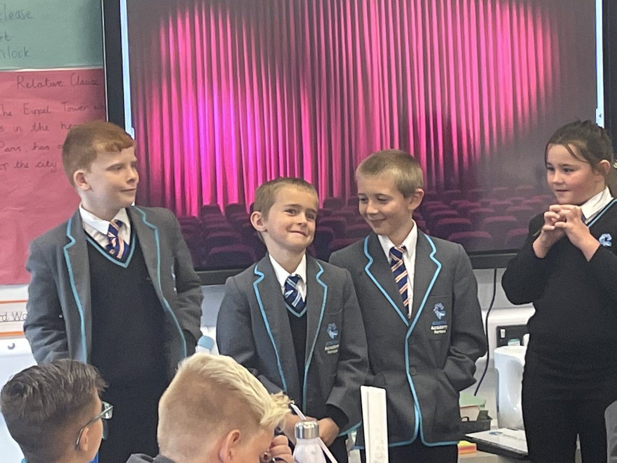 AtlanticPrimary's tweet photo. Year 4 had a fantastic morning working with our Yesr 7 students learning all about our different needs. https://t.co/7GnA8Fpoxt
