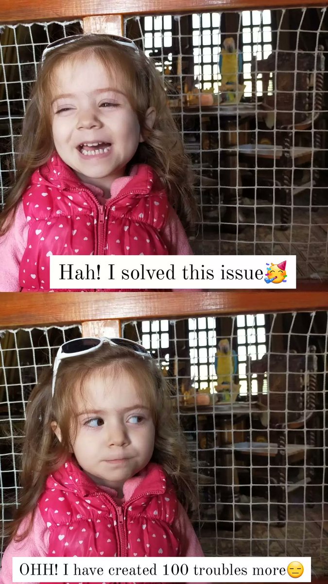 elesay_official's tweet photo. When my niece expressing my feelings about troubleshooting #phdlife #phdmeme #troubleshooting #performancebaseddesign #phdloading #phdchat https://t.co/Ed7g4Kh5nr