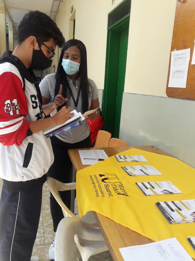 iumafis's tweet photo. Hoy @iumafis también orientando en su elección profesional a los bachilleres 2021 del Instituto Parroquial Jesús de la Buena Esperanza del municipio de Bello Antioquia. https://t.co/1punPBKHgE