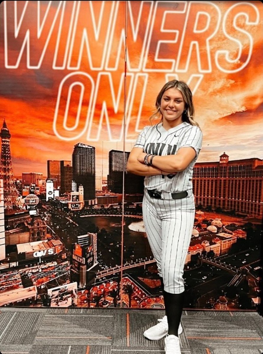 RyleiTrujillo05's tweet photo. Proud to announce my commitment to play at @UNLVSoftball for Coach @kfox29 @EmilyVincent12 and Coach Jarvis. The experience was amazing and looking forward to my time in Vegas! #BEaREBEL https://t.co/bpmMFPtwWQ