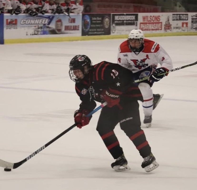 WeeksU18's tweet photo. Best of luck to @aidentucker15 as he makes his @THEMHL debut as a call up for the @BlizzardEdston tonight! https://t.co/jeGu7UbnBB