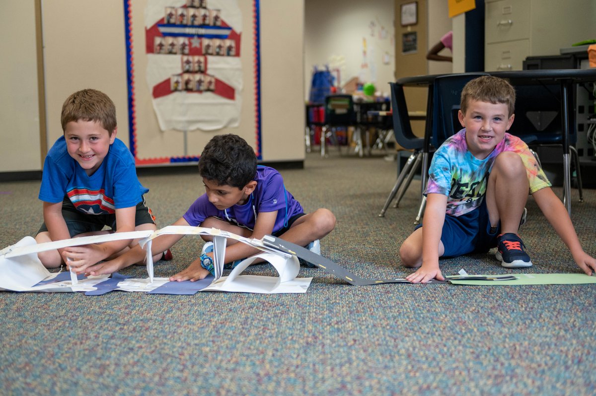 KleinISD's tweet photo. After researching bridges and what keeps them functioning and stable 🌉 2nd Grade G/T students in Mrs. Anderson’s class @FrankKISD expanded their learning by making their own bridges modeled after famous ones 👏 We may be looking at some future civil engineers! #KleinFamily https://t.co/Q9kyImAxrz