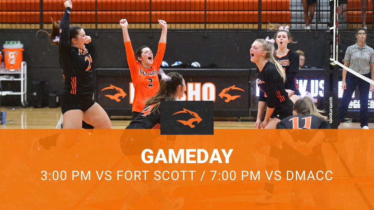 GoNeoshoVB's tweet photo. Panther Invite Day 1!! The Panthers host Fort Scott at 3:00 pm and DMACC at 7:00 pm! Come out and support! https://t.co/QG0kMh5NOV
