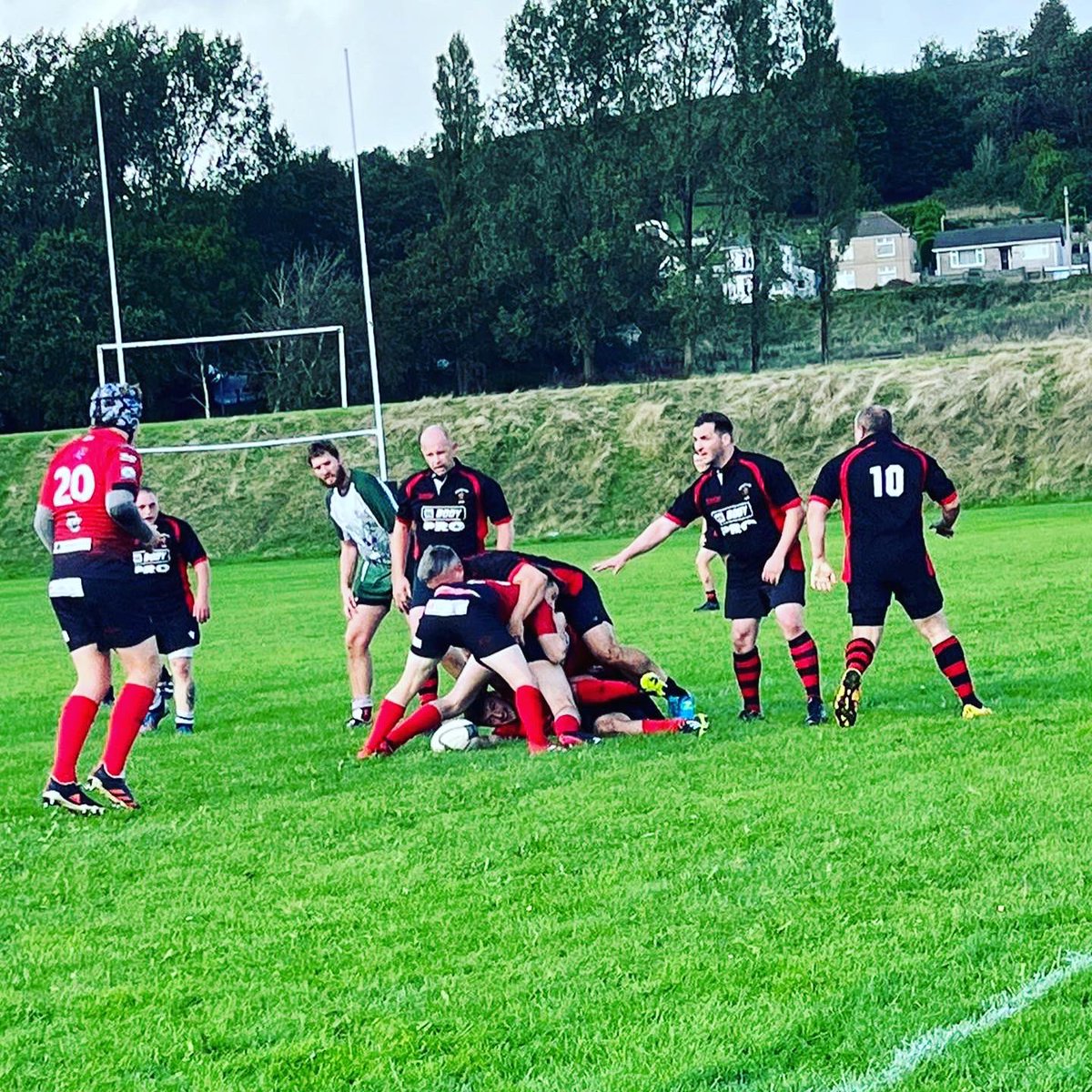 RhysCollier86's tweet photo. Great game few weeks back the Welsh ambulance service against @llanelliwarriors https://t.co/WI625uEfe4