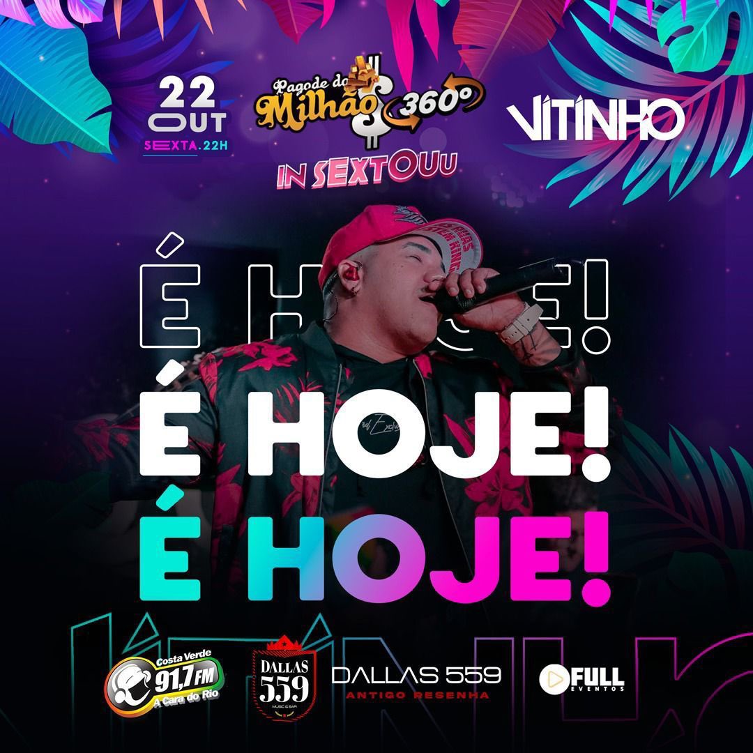 MilhaoPagode's tweet photo. Eae !? Preparados pra mais uma noite de cinema na Melhor Sexta Da Cidade ♥️
                🔥Pagode Do Milhão 🔥

#Vitinho #Sextou #VaiSerLindo #balada #rj #pagode #resenha #021 #AqueleNossoCompromissoSagradoo https://t.co/jwc0VzlfHS