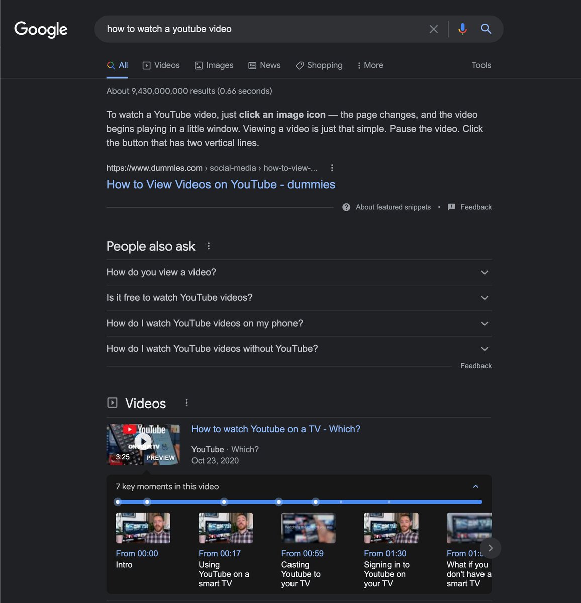 PeedrrHope's tweet photo. @andr00 @teropa I have to push back a little bit on this. Check out the bottom of this Google search. The 'key moments' (at the bottom) are doing exactly what you say Google wouldn't want you to do. There's clearly some cleverness going on behind the scenes. The result is useful @pomeranian99 https://t.co/co89lmqcE5