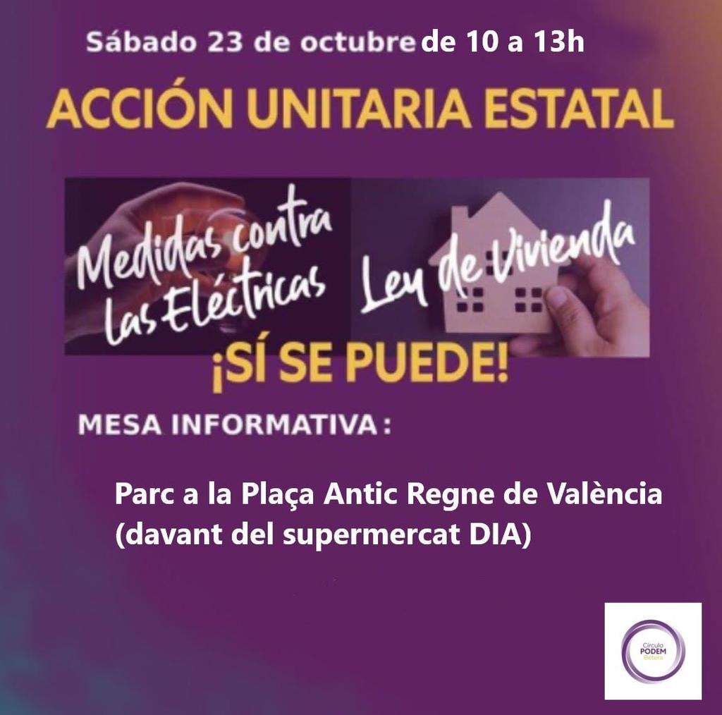 Mañana estaremos informando sobre las medidas planteadas y avances realizados en estos ámbitos.
Esperamos vuestra participación.