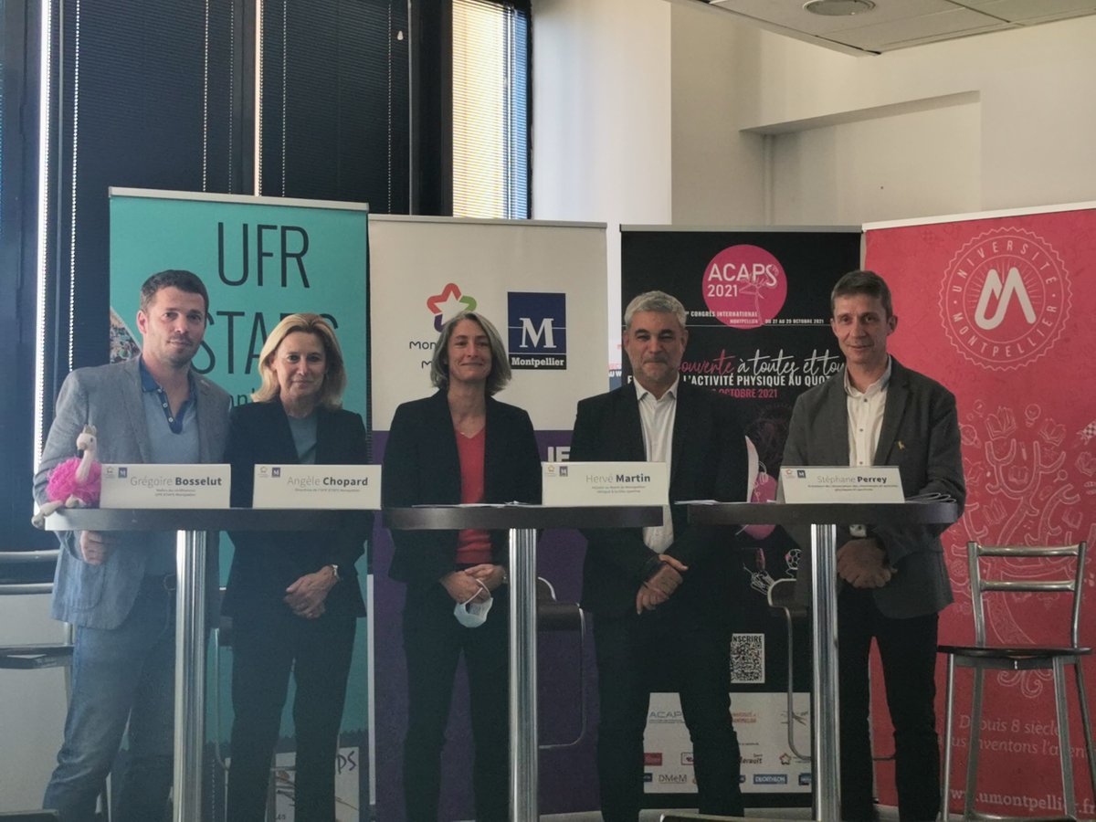 Merci à la <a href="/HrvMartin/">Hervé Martin</a>, <a href="/montpellier_/">Ville de Montpellier</a>  et <a href="/Montpellier3m/">Montpellier Métropole</a> d'avoir organiser une conf de presse annonçant le 19e congrès de l'ACAPS et la soirée ouvert à toutes et tous sur la promotion de l'activité physique au quotidien!
plus d'info :
urlz.fr/gBGa