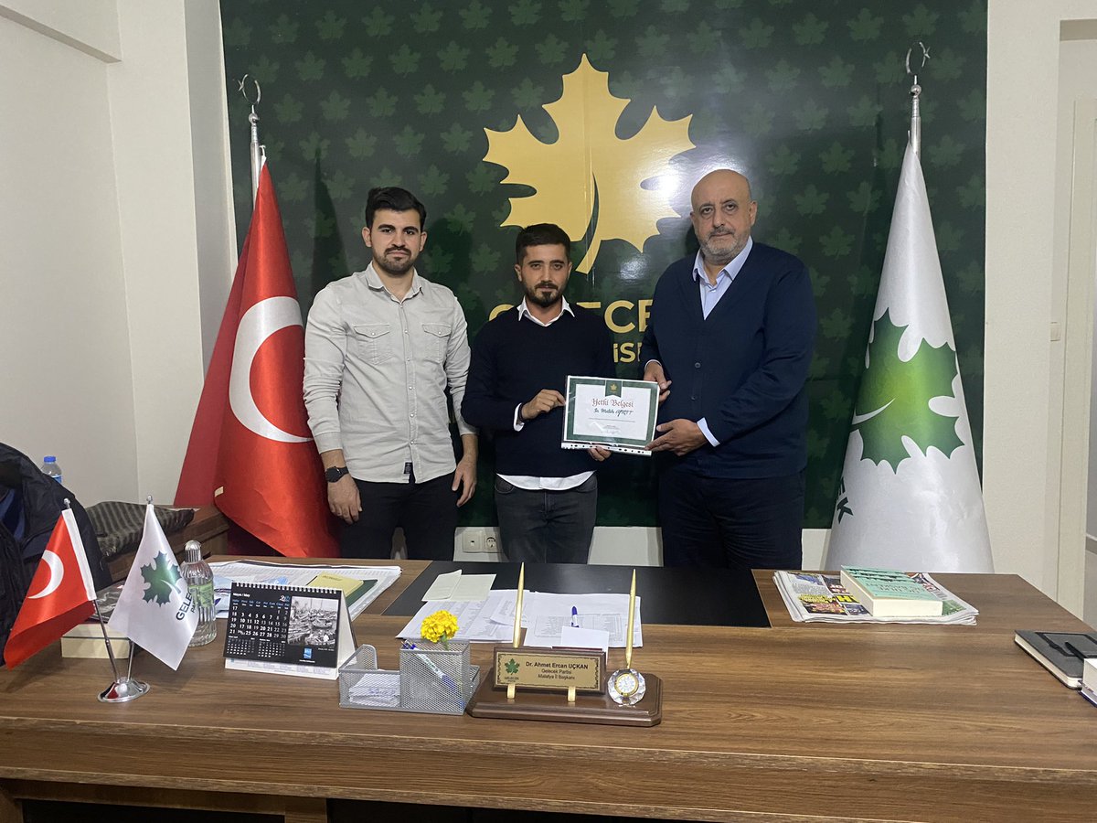 Genel Merkez Gençlik Politikaları Başkanlığı ile yaptığımız istişareler sonucu İl Başkanımız Dr.<a href="/AhmetErcanUckan/">Dr. Ahmet Ercan Uçkan</a> ve İl Gençlik Kolları Başkanı <a href="/mehmetdmr1_/">mehmet demir</a> onayı ile Battalgazi İlçe Gençlik Kolları Başkanı Olarak Mustafa Yiğit atanmıştır. <a href="/Ahmet_Davutoglu/">Ahmet Davutoğlu</a> <a href="/BMustafaGozel/">Mustafa Gözel</a>