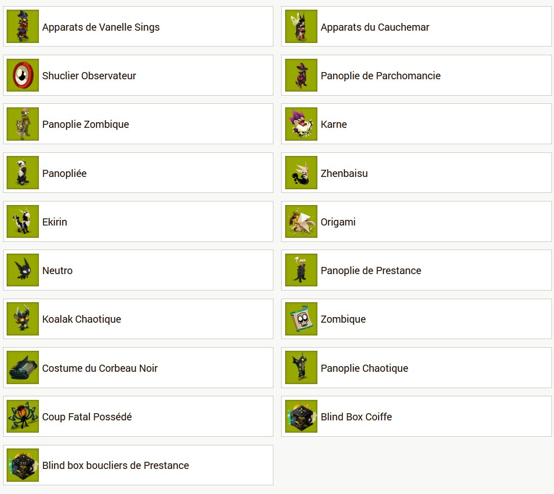 🎃 Vous voulez tenter de gagner votre '' SAUVE QUI PACK '' pour Halloween d'une valeur de 24.99 € ? 🎃

 J'ai 2 codes à vous faire gagner !

➡️ Pour participer il faut juste RT + FOLLOW <a href="/TarkanDofus/">TarkanDofus</a> 

Tirage au sort des deux gagnants le 31/10 !

Bonne chance à tous ! 🎃