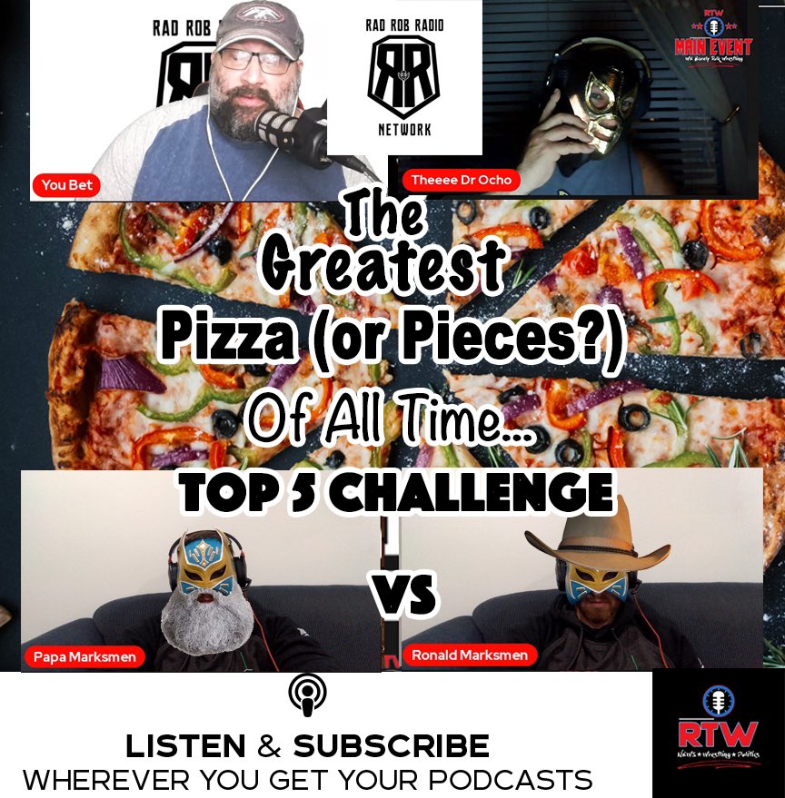 CousinMarkEMark's tweet image. It’s happening! The patriarch of the world (semi) famous @MarksmenFamily Papa competes against Uncle Ronald in a #1 #contender match. Only on @RRRadioNetwork w/@TheDrOcho @radrobgaming @EliBrazeal @El_Barba_Maximo #podcast #podcasthumor #podcastbattle

podcasts.apple.com/ca/podcast/rtw…