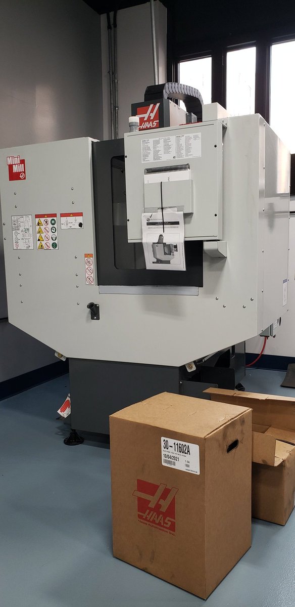Leyden Ind Tech (@leydenindtech) on Twitter photo Busy morning in the East Leyden metal shop. Replaced 2 20 year old Mills with 2 brand new <a href="/Haas_Automation/">Haas Automation, Inc</a> Mini-Mills. Huge thank you to <a href="/TMAInfo/">TMA</a> for funding one of the machines and helping us provide relevant experiences to our students! Love that new machine smell  #leydenpride Busy morning in the East Leyden metal shop. Replaced 2 20 year old Mills with 2 brand new <a href="/Haas_Automation/">Haas Automation, Inc</a> Mini-Mills. Huge thank you to <a href="/TMAInfo/">TMA</a> for funding one of the machines and helping us provide relevant experiences to our students! Love that new machine smell  #leydenpride