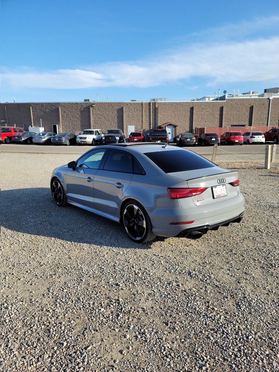 MoochieCoochie's tweet photo. Dream car acquired. Nardo Grey RS3 https://t.co/ymqtLR0Lb8