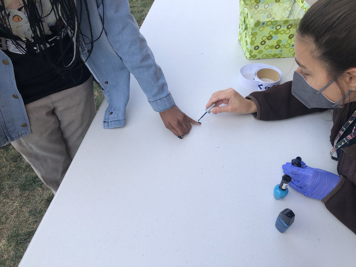 hcpss_tvms's tweet photo. What a great way to end our Anti-Bullying Spirit Week. Students signing the pledge and the taking the Blue Pinky Promise. #TVMSPride https://t.co/KhvKkzwZ1v
