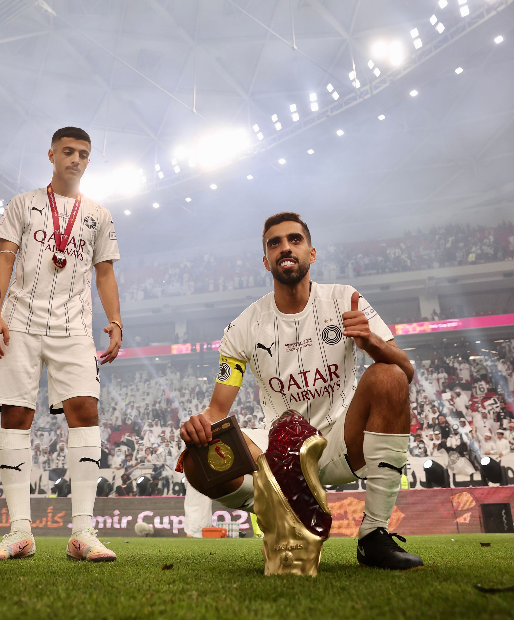 Alsadd S C Japan 1 5 ハサン アル ハイドゥース タイトルは私たち全員にとって価値あるものなので チームメイト 技術スタッフ フロント陣のタイトルを獲得するまでの多大な努力に感謝します Twitter