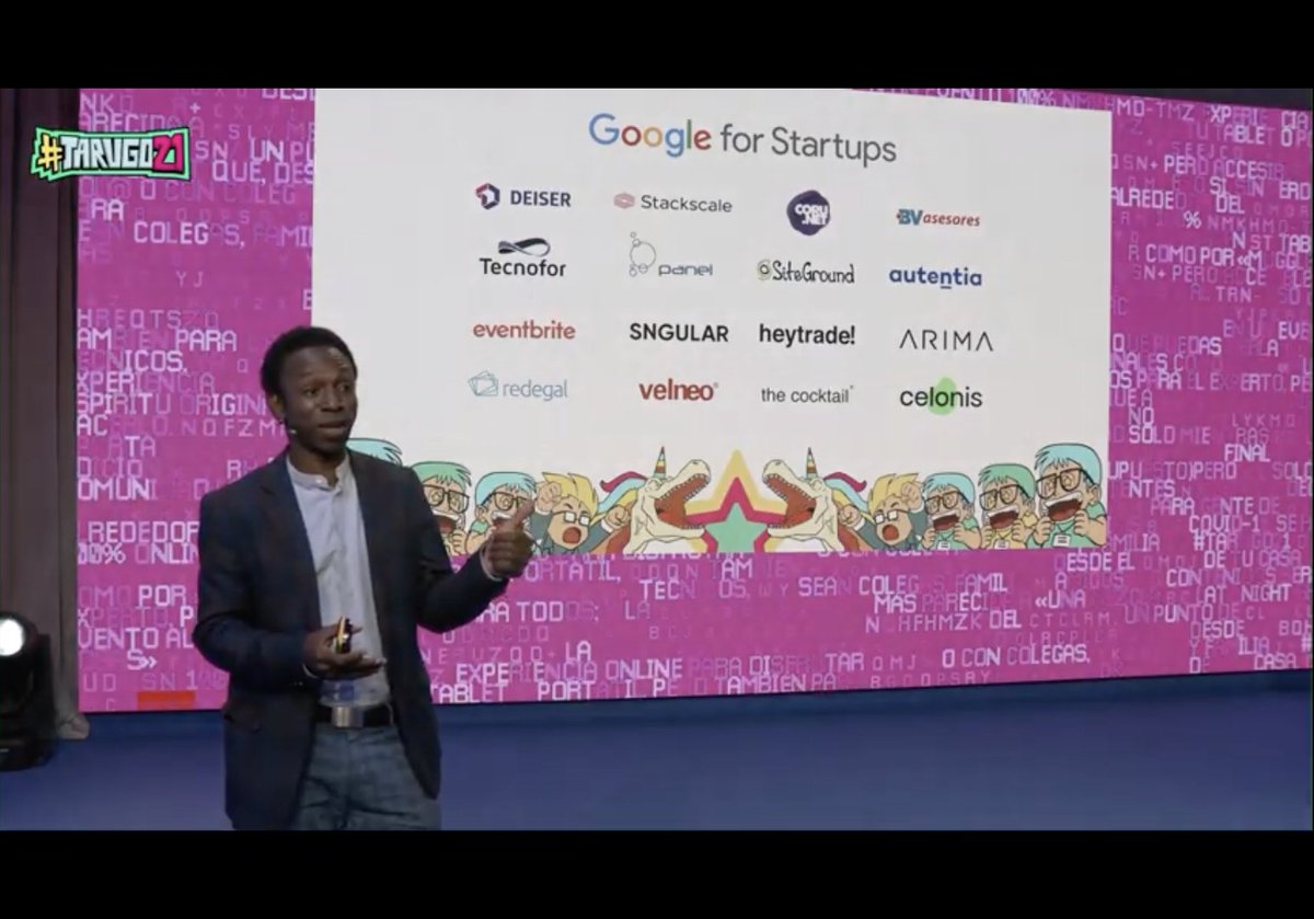 raul_herranz's tweet photo. Charla sorpresa en la #tarugo21 con @ousmanumar  presentando la iniciativa https://t.co/xqattkBmBH 👏👏👏👏👏 

¡Gracias @tarugoconf y gracias @david_bonilla! https://t.co/ozEE1yM7ys