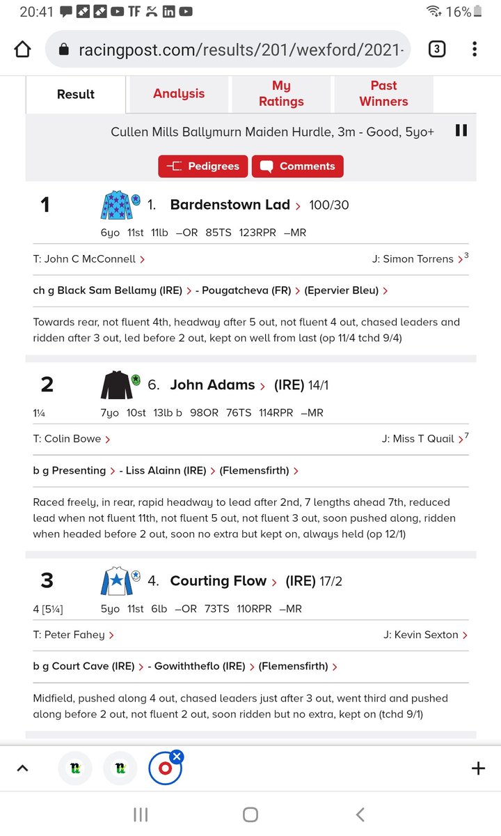 KieranO68453433's tweet photo. Check out lot 65 in next weeks @Goffs1866 HIT sales . Courting Flow only 5.25 lths off the very promising Bardenstown lad .Some cracking form in the book. @Roaddog1111 @DerekOConnor82 https://t.co/pU539k1M3L