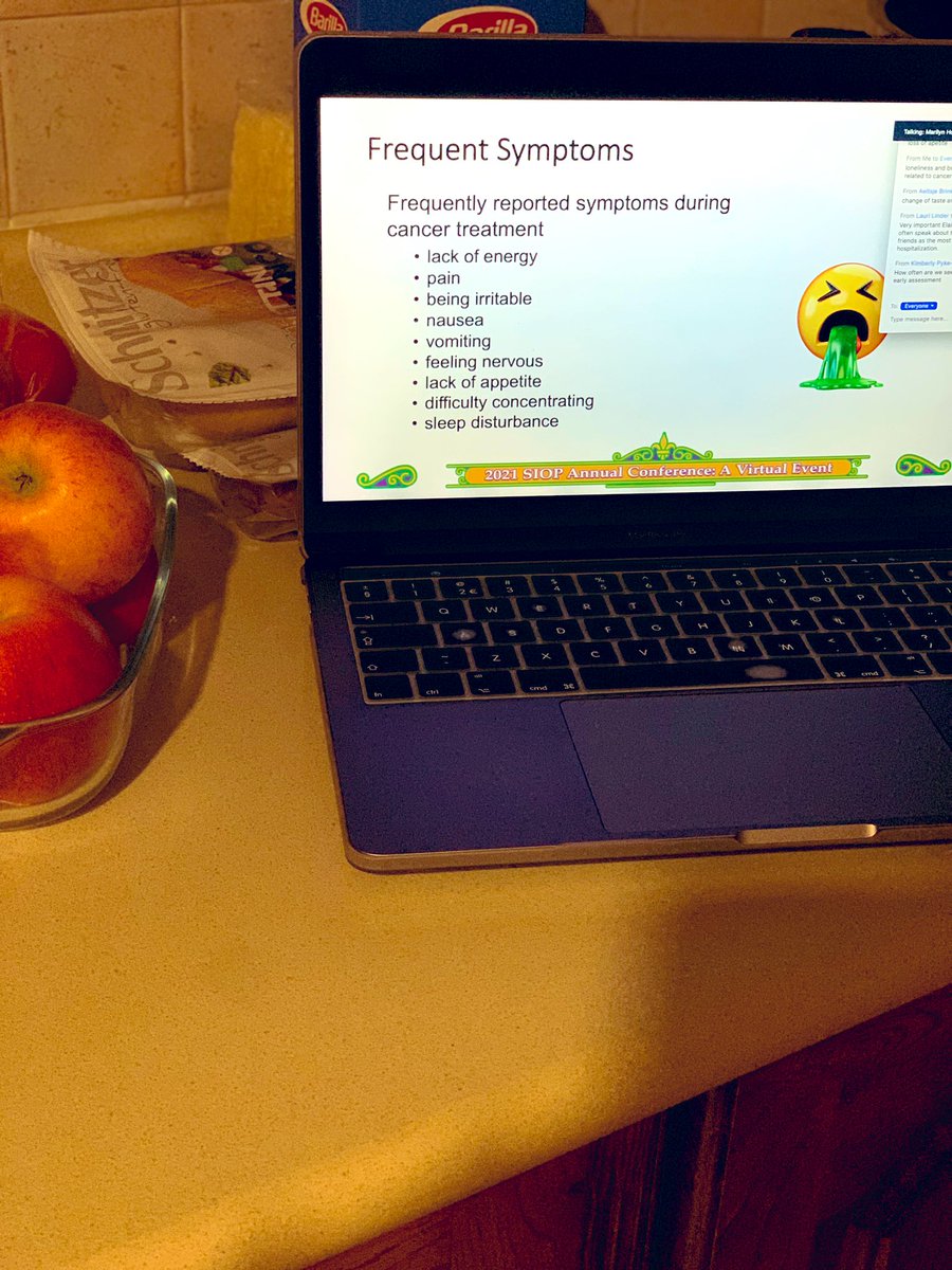 Worldwide discussions and interactions on pain and symptom assessments for palliative care patients and at end of life stage. #sioproundtable #PalliativeCare #SIOP2021 <a href="/youngsiop/">Young SIOP</a> @SIOPpodcNursing <a href="/WorldSIOP/">SIOP International</a> Again a cooking family session on the move. #Dinnertime