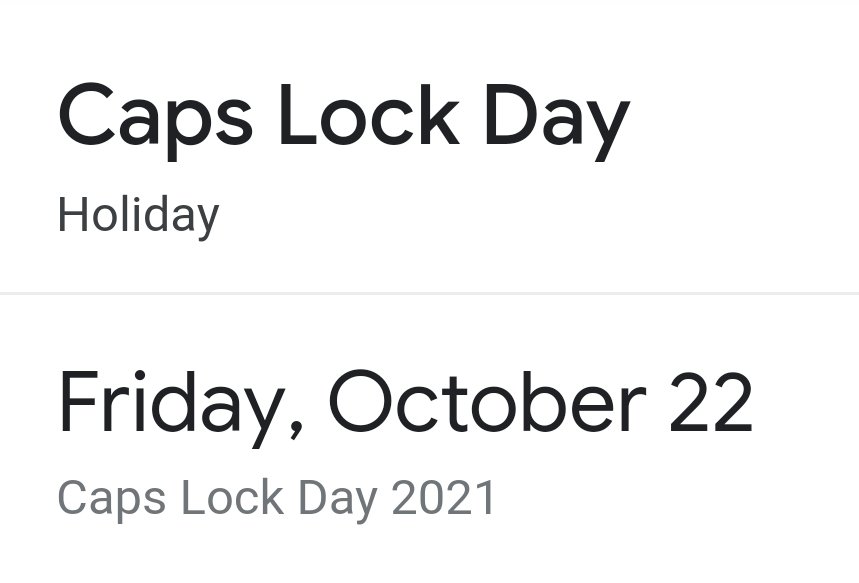 Caps Lock Funny Texts