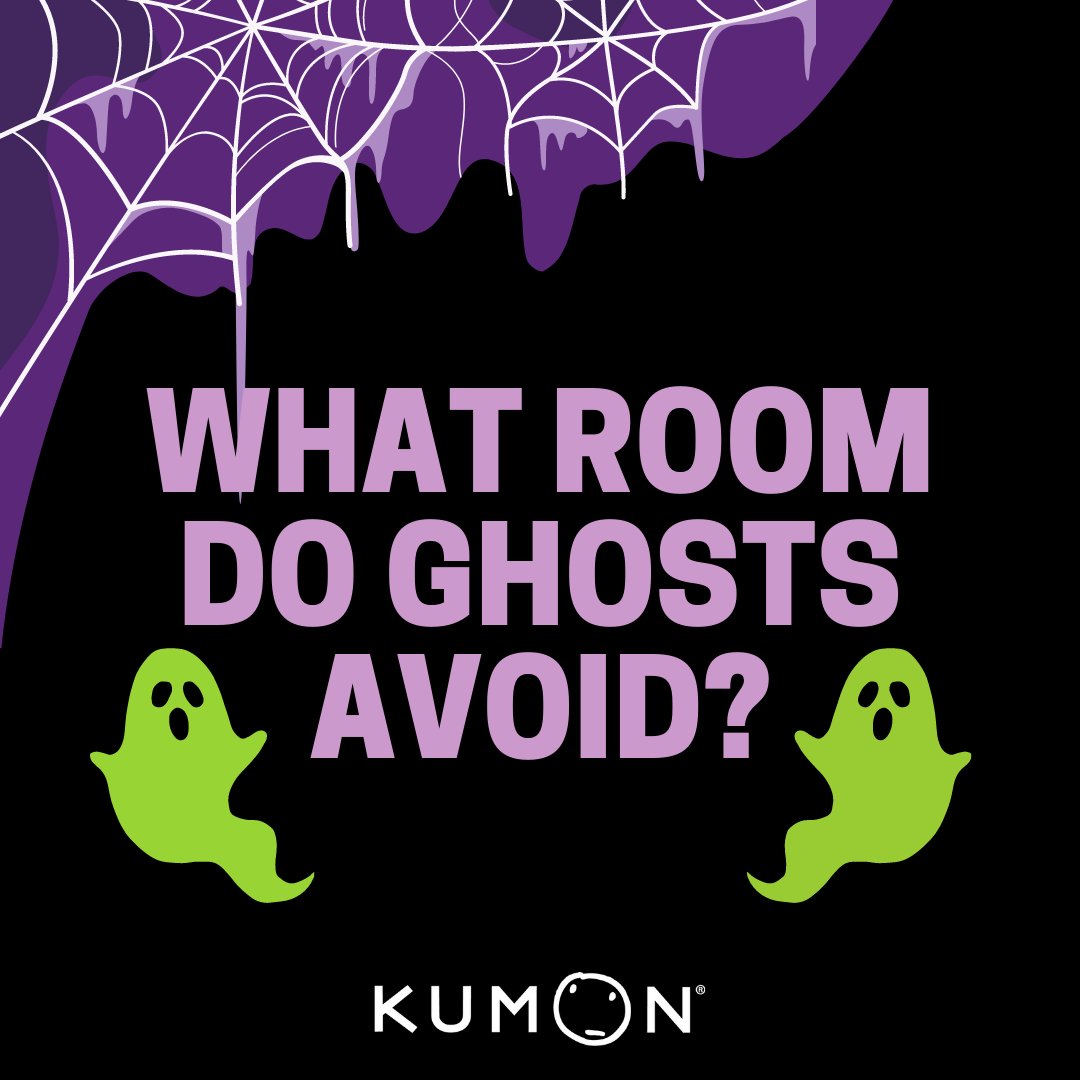 Kumon_NA's tweet image. Here&apos;s a riddle to get you into a spooky mood! Can you guess this week&apos;s #KumonRiddleFriday?

#KidsRiddles #RiddlesForKids #HappyHalloween