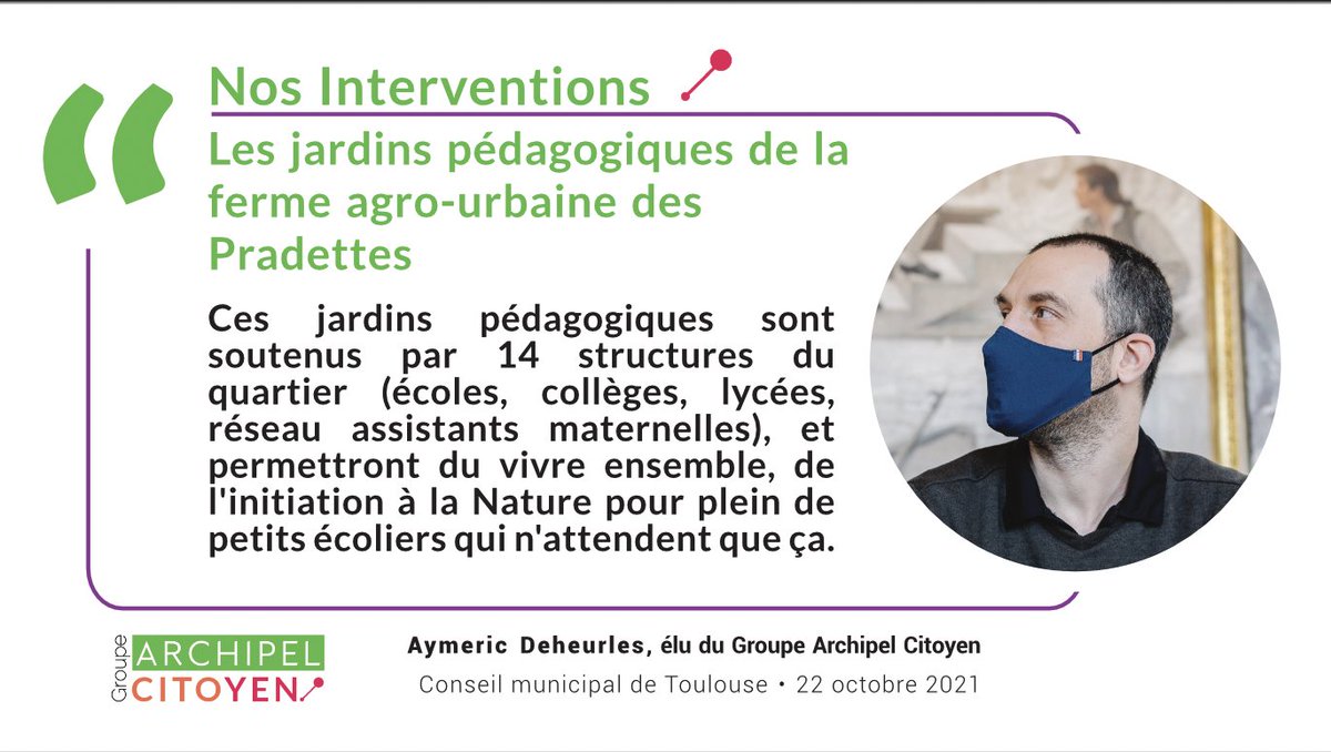 ArchipelElus's tweet photo. 〖🏛 #CMToulouse〗💁🏻‍♂️💬 @AymDeheurles : Nous remercions l'ensemble des élus qui sont intervenus pour soutenir le projet &amp; espérons qu'il va continuer à se matérialiser, apr��s avoir reçu des prix du département, de la région, et maintenant de l’Europe🔗https://t.co/Rkk4OQuCRs https://t.co/FtQJKMBmJi