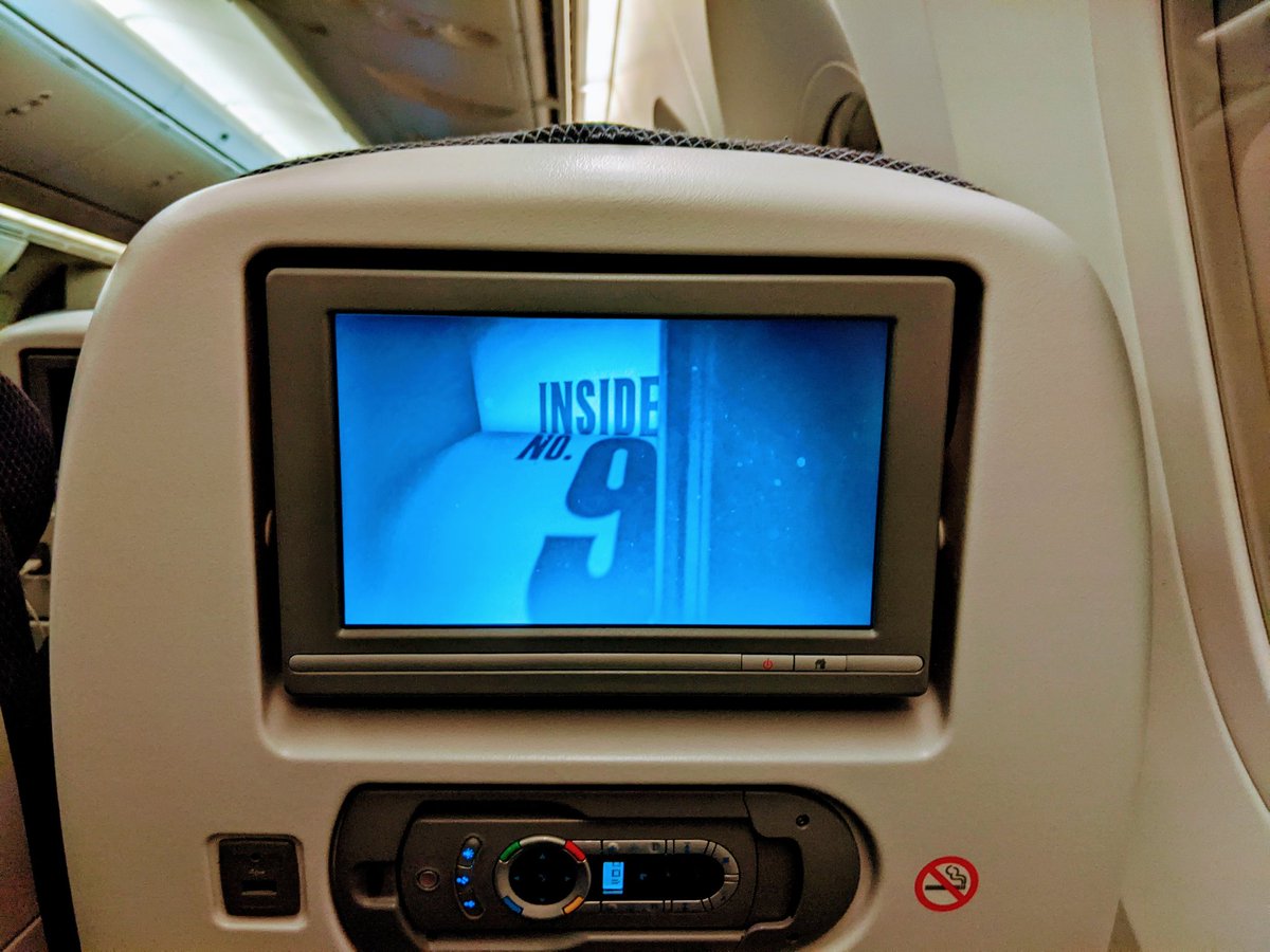 I'm on my way to London, from Chicago, to attend the Insiders Guide to Number 9 event on the 29th. BA's inflight entertainment selection rocks! @InsideNo9Tweets