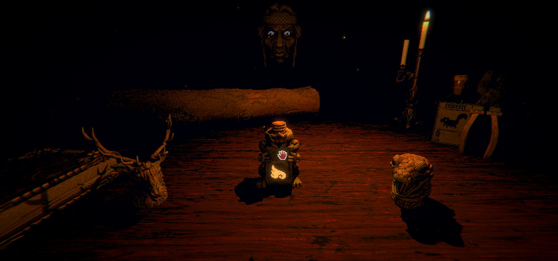 Daniel Mullins on Twitter: "The biggest reason why the game looks good:  @TocoGamescom He created the most intricate and most iconic art in  Inscryption: the masks, the totems, the character models, and