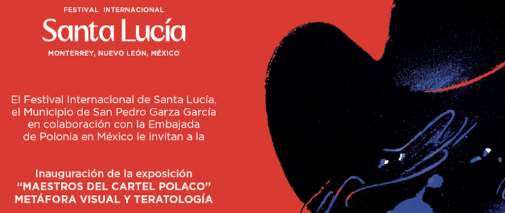 PLenMexico's tweet photo. La exposición🎨 “Maestros del cartel #polaco” 🖍se inaugurará mañana en el Auditorio San Pedro en el marco del #FestivalInternacionaldeSantaLucía de Monterrey. #BICM @bienalcartel @Univ_Cultura @bellasartesinba @MilenioMty
https://t.co/yY2RcXtb3L https://t.co/SzBINovpZ7