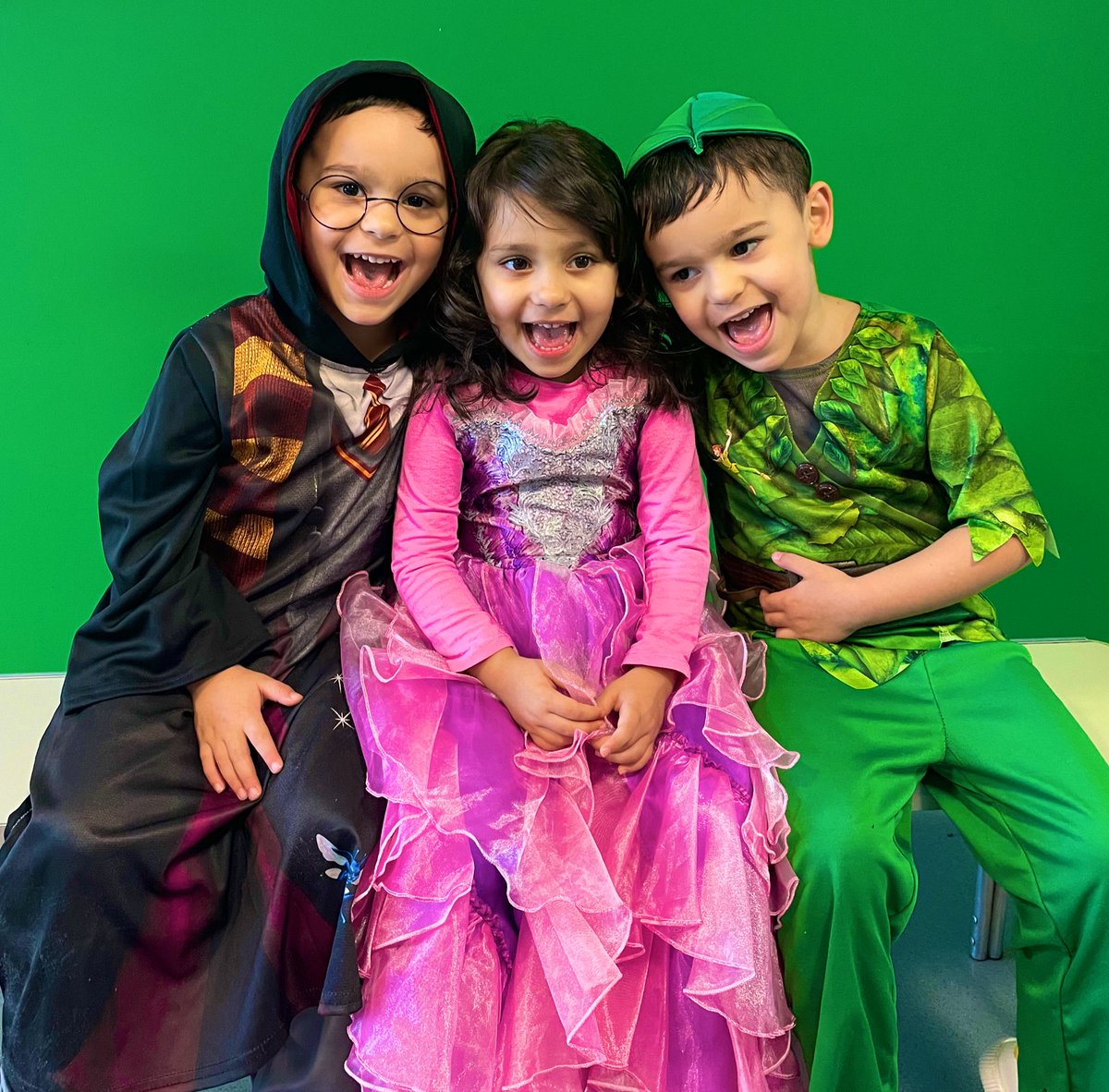 What a fantastic end to our Once Upon a time topic! This photo says it all… when Peter Pan met Princess and a Wizard and it ends up they are siblings! 💗 #EYFS #EYMatters #TeamEarlyChildhood #EYTalking #EYTagteam #EYtwittertagteam #EYShare #Triplets #FairyTales #lessonHooks