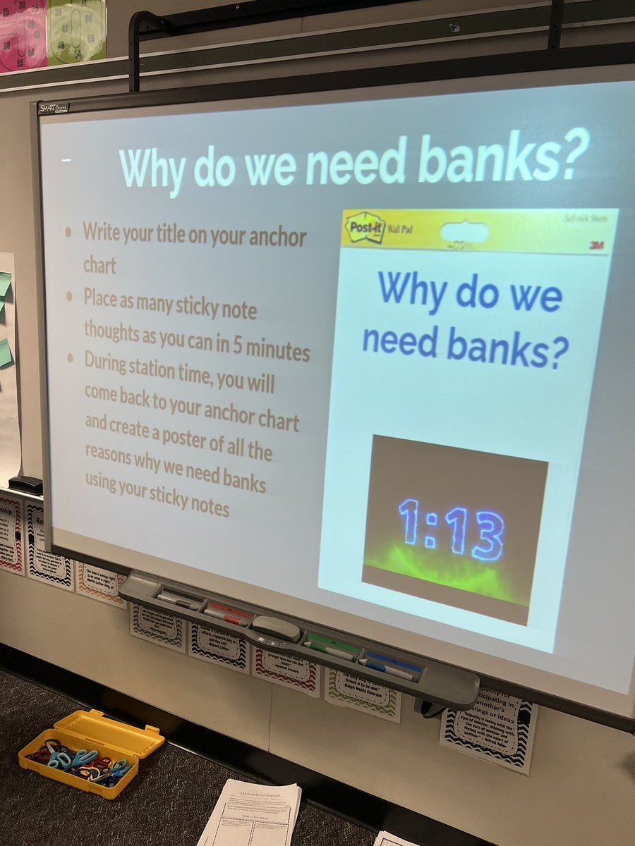 Jessie_Hess12's tweet photo. Financial Friday!! 💵💰These amazing fourth graders did a great job creating posters to explain why we need banks. #teamworkmakesthedreamwork #TESPROUD #FinancialFridays #TISDMath https://t.co/VuFx5FkhPY